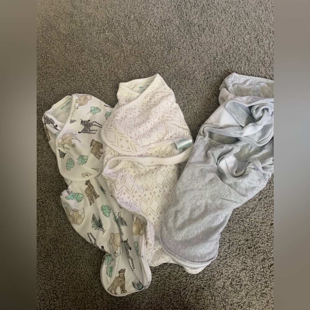 3 Aden + Anais Swaddles